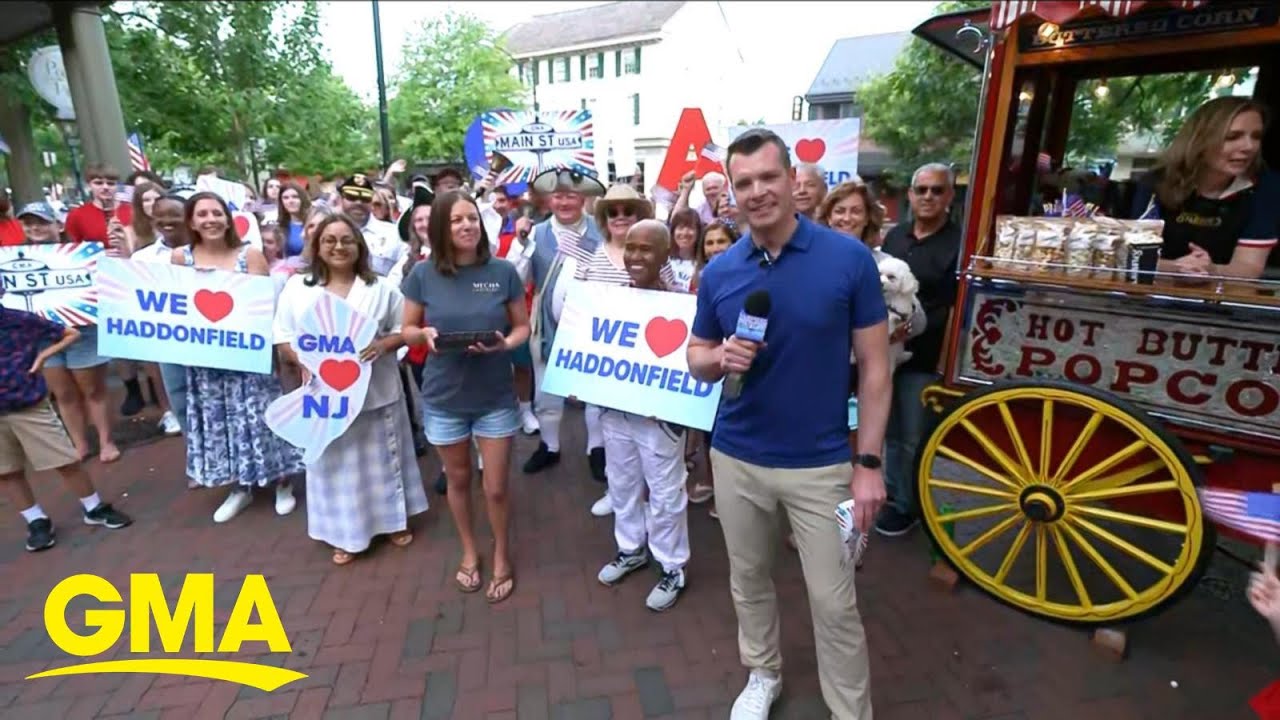 'GMA' visits Haddonfield, New Jersey