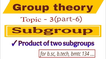product of two subgroups|Subgroups|@vmatics444