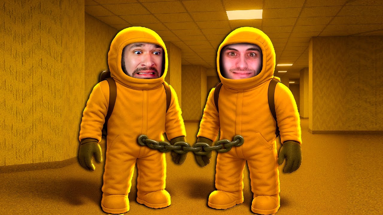 DOIS PATETAS ACORRENTADOS nas BACKROOMS