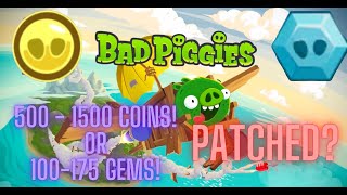 Bad Piggies Infinite Coin and Snout Gem Glitch | Patched? screenshot 5