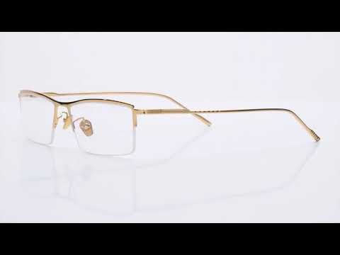 Pure Titanium Eyeglasses Frame Men Square Myopia Optical Frames Eye Glasses for Men Vintage