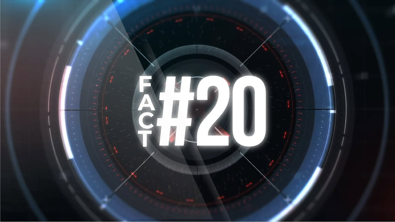 Digital high tech special effect facts number animation (Fact Slides) Rio