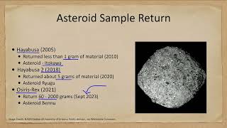 Lesson 13 - Lecture 1- Asteroids - OpenStax Astronomy 2023