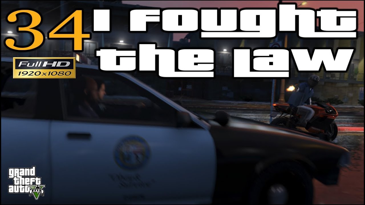 GTA 5 - GTA V I Fought The Law Mission Let's Play Walkthrough EP 34 ...