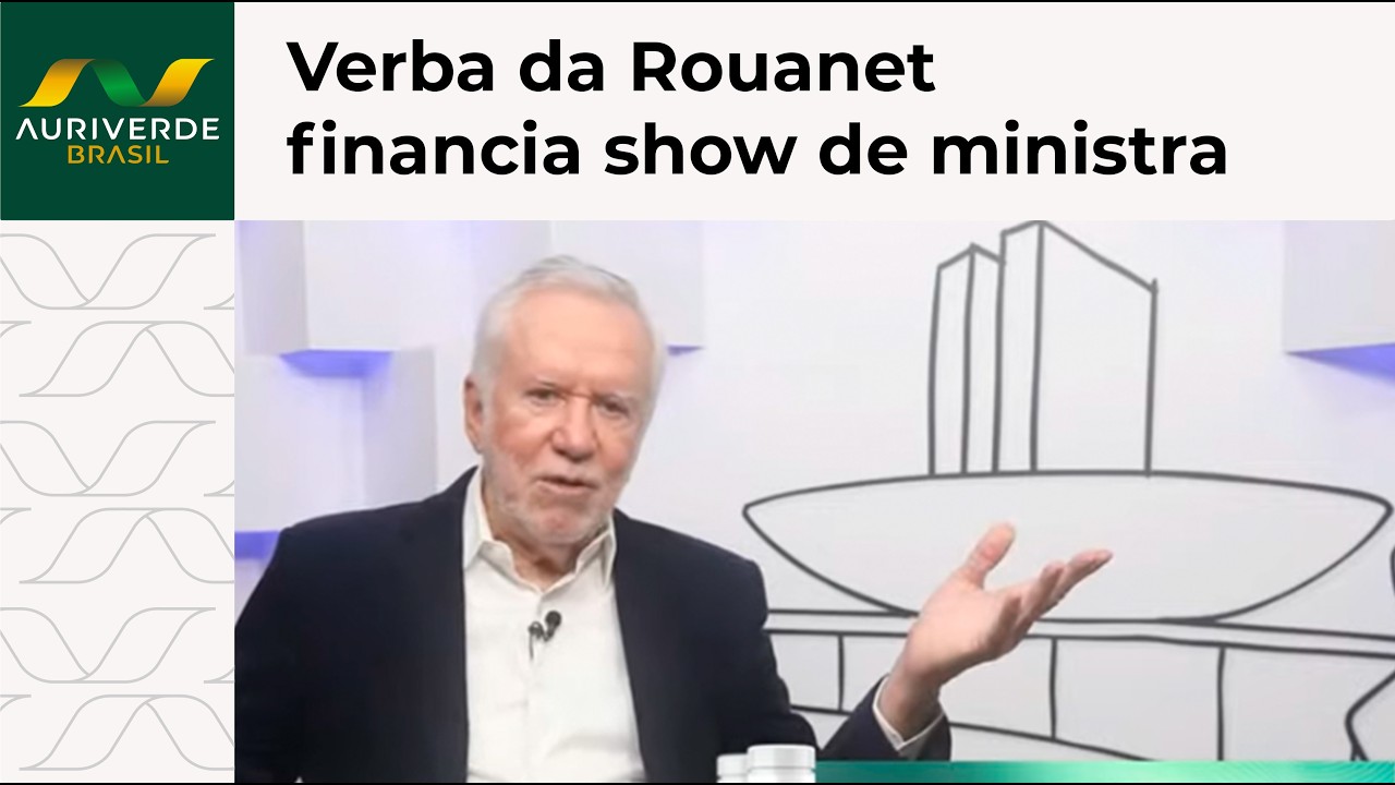 Alexandre Garcia: Verba da Rouanet financia show de ministra
