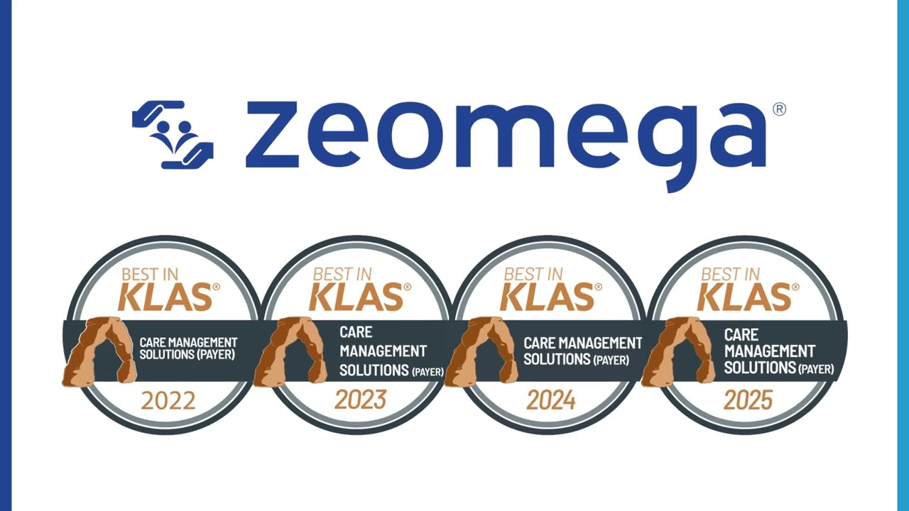 ZeOmega is ranked Best in KLAS for Payer Care Management Solutions for the fourth consecutive year!