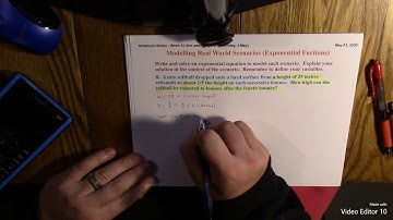 Real World Modelling (Exponentials), Scenario B