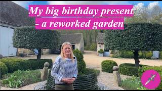 My big birthday present - a reworked garden