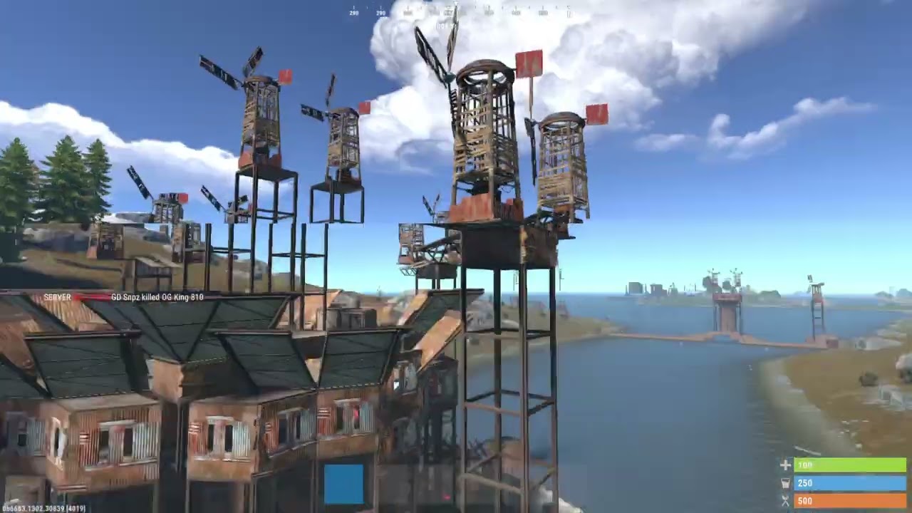 Rust Admin POV Huge 200 Rocket Raid pt.1