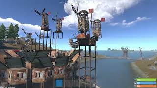 Rust Admin POV Huge 200 Rocket Raid pt.1