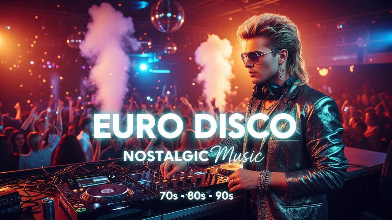 Retro Neon Euro Groove 80s | Nonstop Disco Night Mix for Party Enthusiasts 🔊 LV 217