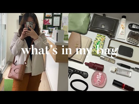 what’s in my bag / polène nodde + size comparison with polène umi