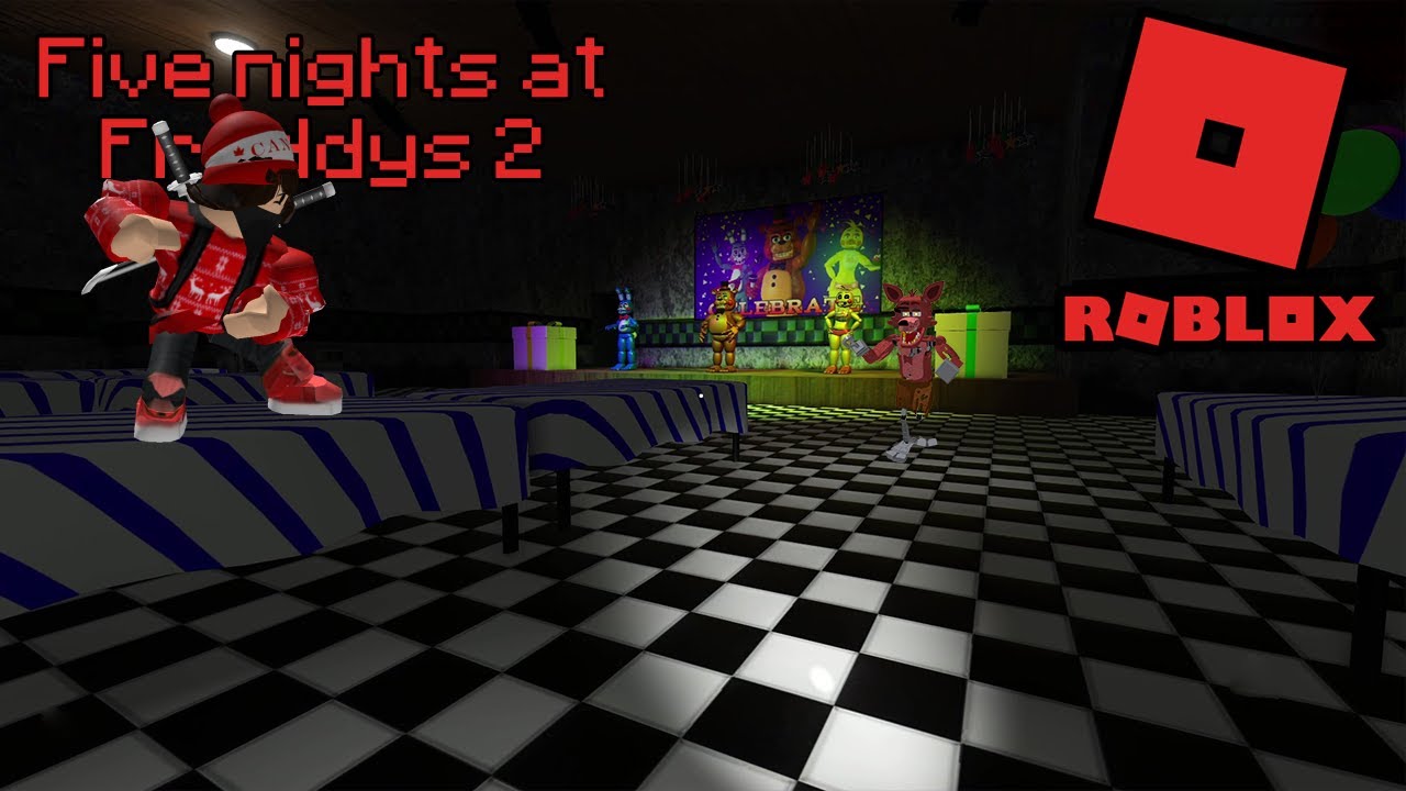 ROBLOX Fnaf Doom Night 3 and 4 but we find our good luck charm