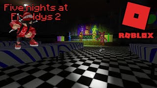 ROBLOX Fnaf 2 DOOM but we take forever to learn the game 