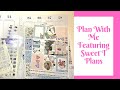 Plan With Me // Featuring Sweet T Plans//Happy Planner