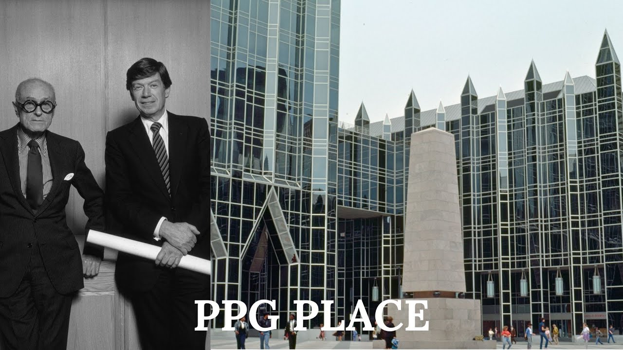 PPG PLACE - Филип Джонсон и Джон Берджи - Архитектура в объяснениях - UrbArchitect