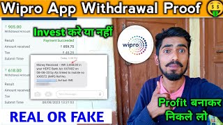 Wipro Earning App Real Or Fake 🤑 | Wipro Earning App Withdrawal | Wipro App Se Paise Kaise Kamaye screenshot 5