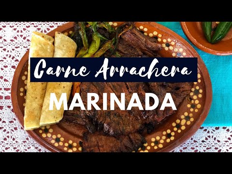 Carne Arrachera Marinada (How To Mexican Food)