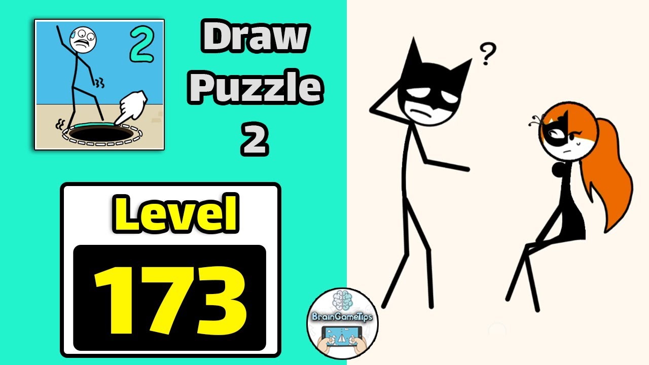 Draw Puzzle 2: One line one pa - Level 173 Answer