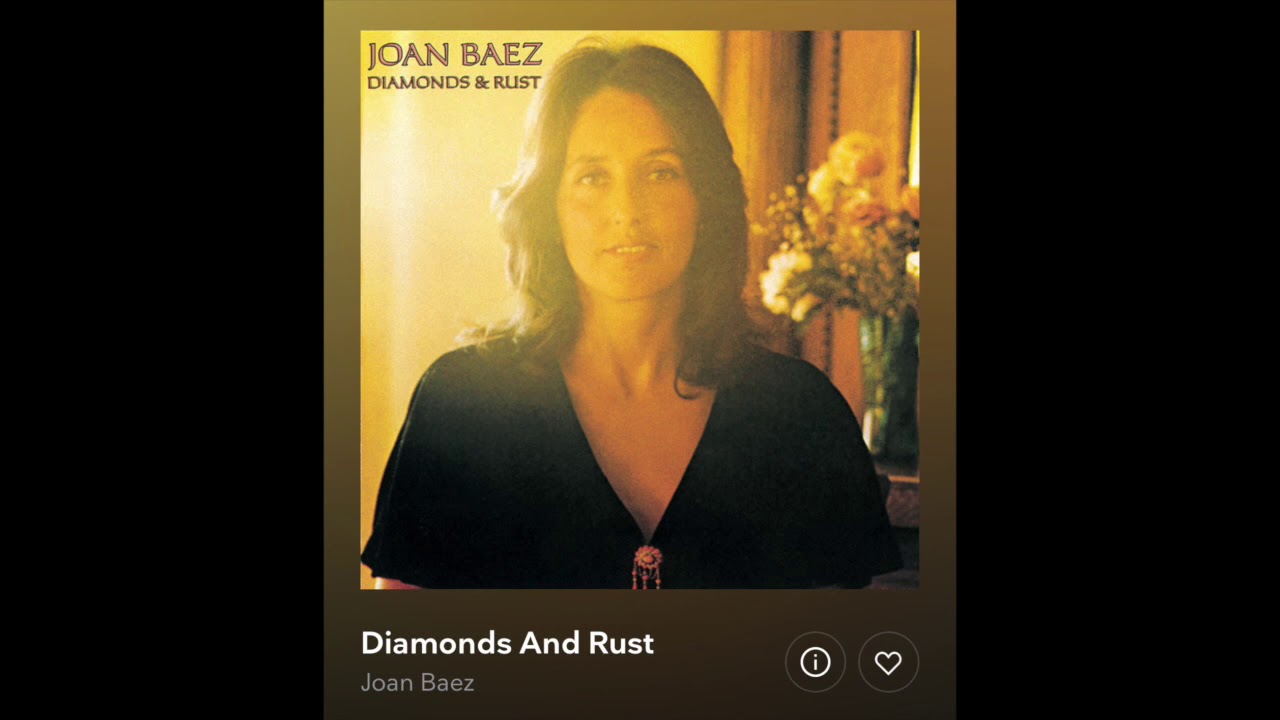 Diamonds and rust joan фото 5