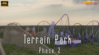 Terrain Coaster POV Compilation 2 [ Terrain Park Phase 2] Nolimits 2 Roller Coaster Simulation