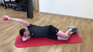 Travail de flexion   rotateurs externes
