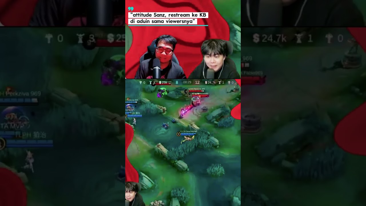 attitude Sanz, restream ke KB 