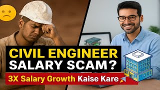 Why Civil Engineers Are Struggling? Ab Career Banega Global 🌍 Make Salary 3x Growth!