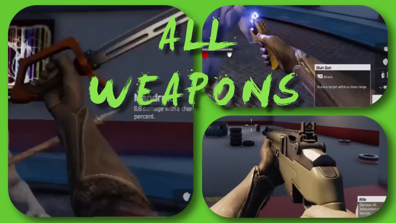 All Weapons In The Cullling