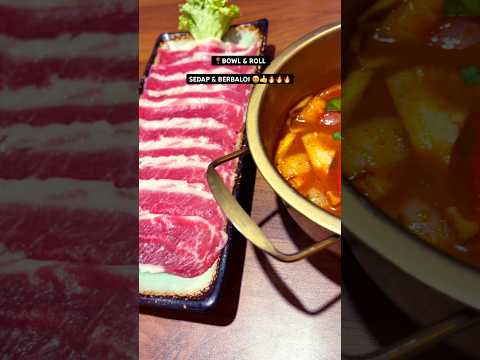 BOWL & ROLL 😍👍🔥 #food #makan #foodie #malaysia #viral #shorts #yt #ytshorts #fyp #youtube #wow