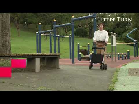 アロン 歩行車 リトルターン 電動アシスト Youtube