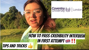 How I passed Coventry university credibility interview in first attempt🇬🇧‼️.Detailed answers‼️.