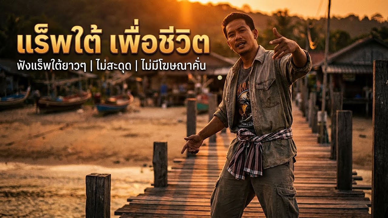 รวมเพลงแร็พใต้【LONGPLAY】ใหม่ล่าสุด ฟังเพลินยาวๆไม่มีโฆษณาคั่นบ่อย - Vol.2