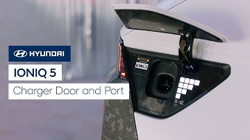 Charger Door and Port | IONIQ 5 | Hyundai