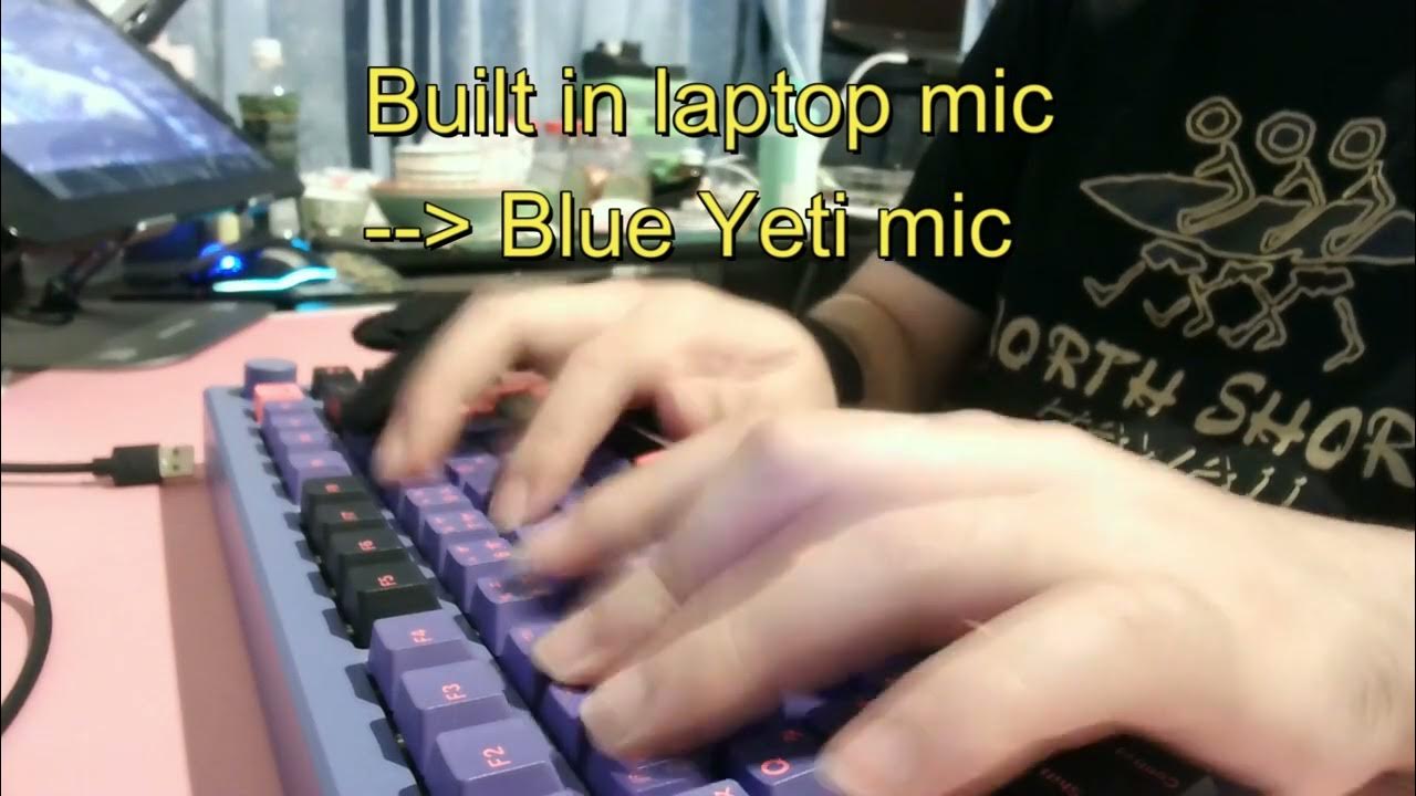Will a Blue Yeti mic save my sound test? Custom Mechanical keyboard