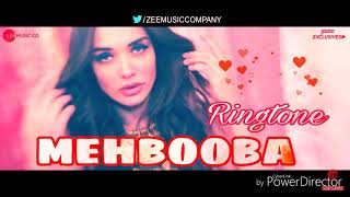 Mehbooba - New Bollywood song music ringtone - singer - ( Ankit tiwary )