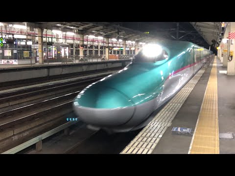 やまびこ222号福島駅到着