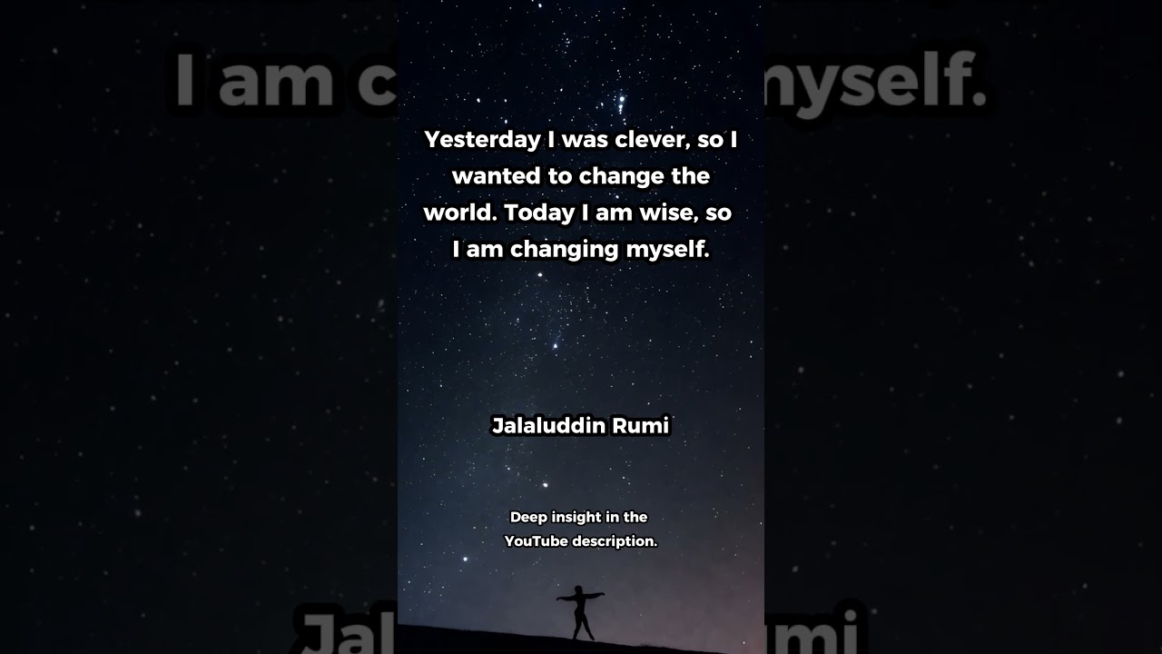 Rumi: The Difference Between Clever and Wise 