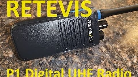 Retevis P1 Digital UHF Radio - IT