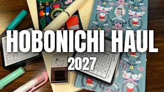 Hobonichi 2027 Haul: My Planner Setup & Where I Found Everything!