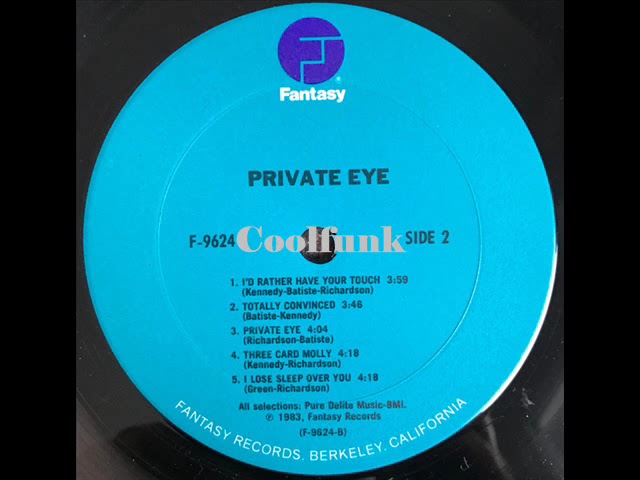 Private Eye - Private Eye (Funk 1983) - YouTube