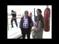 Ximena servio   integrante de la sedronar recorrieron diferentes escuelas municipales de boxeo