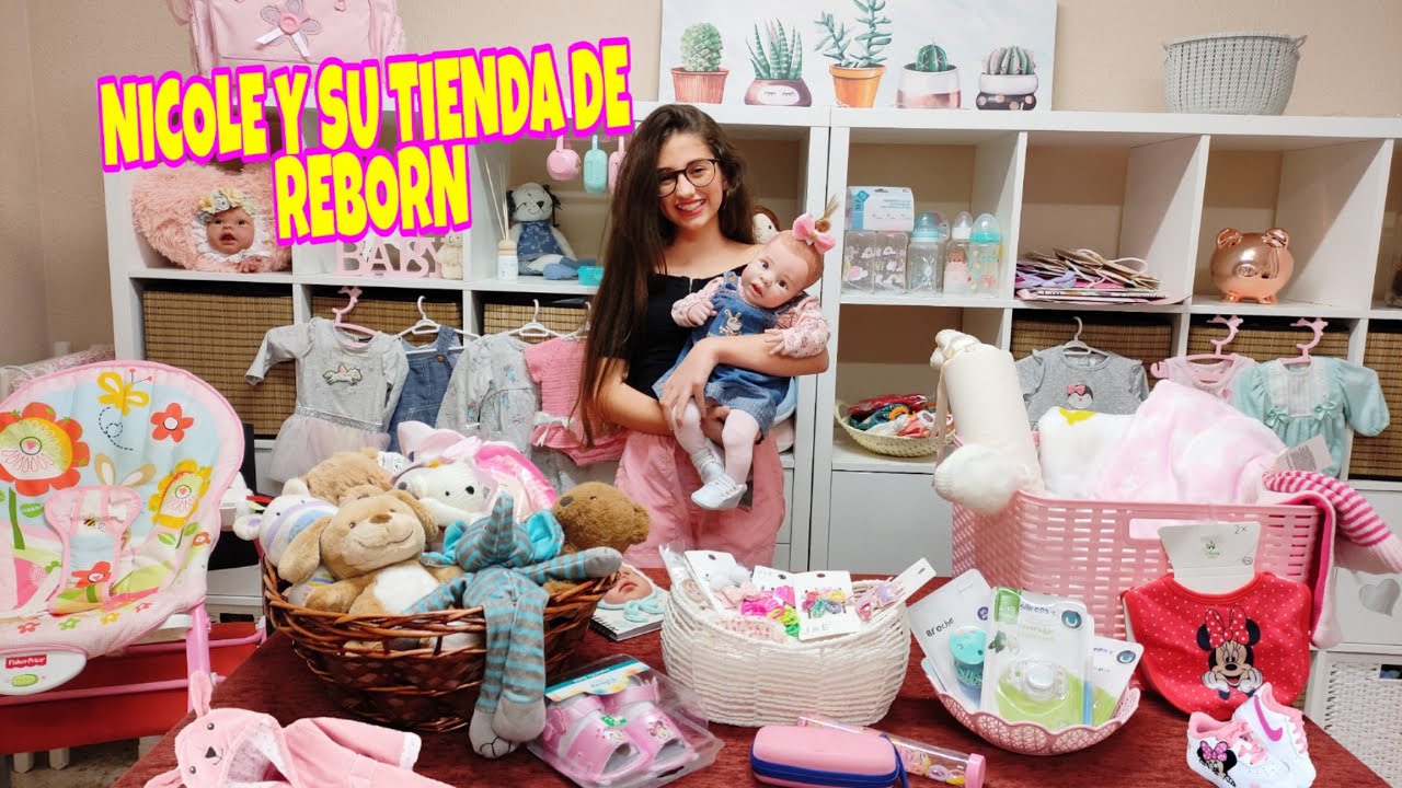 Nicole y la tienda de sus reborn