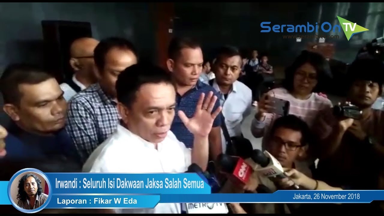 perjalanan ke langkawi Irwandi Seluruh Isi Dakwaan Jaksa Salah Semua