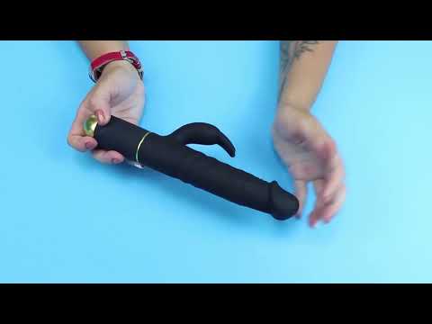 Вібратор Dorcel Furious Rabbit 2.0 з зворотно-поступальними рухами головки, що перезаряджається 777Store.com.ua, видео 1