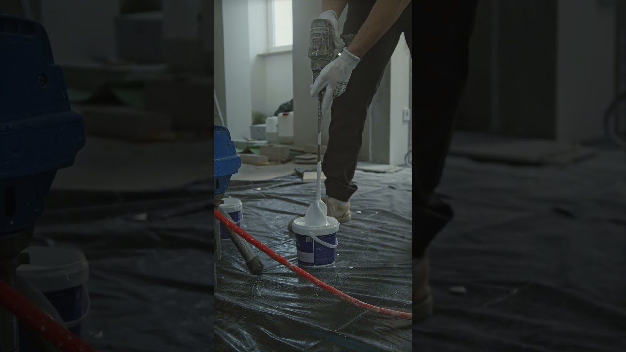 Mixing and Spraying paint