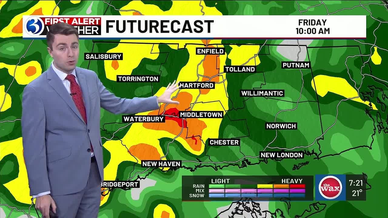FORECAST: A First Alert Weather Day for strong wind & heavy rain ...