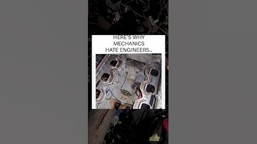 Here’s why mechanic hate engineers…