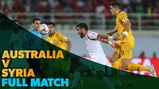 Australia vs Syria - 2019 Asian Cup Round 3 - FULL MATCH