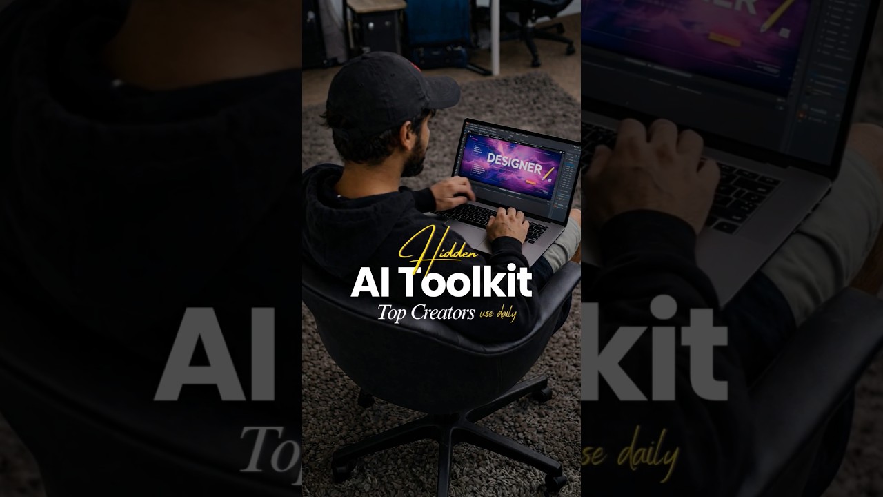 Hidden AI toolkit that saves 80% time ⏱️ #ai #designer #designtips